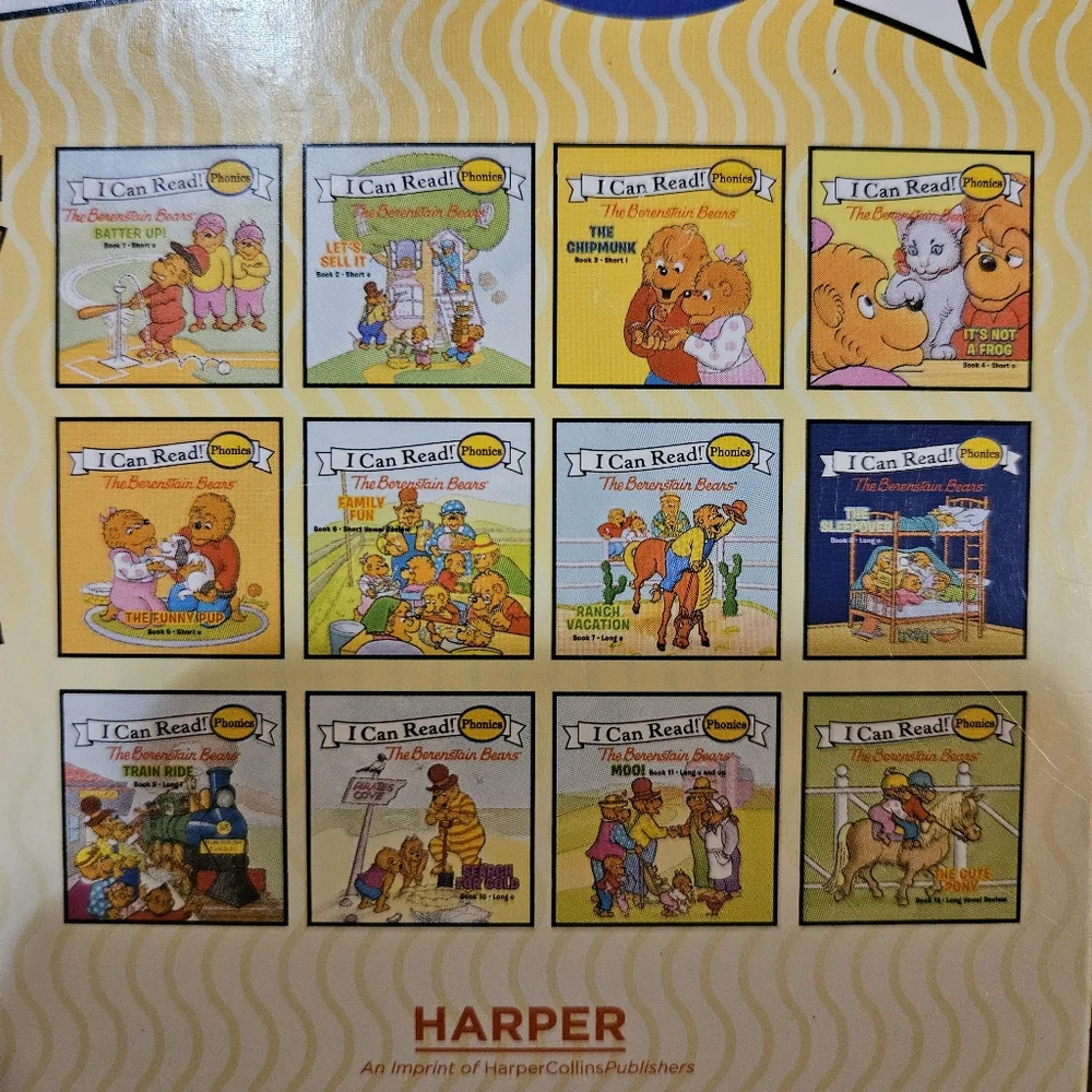 [The Berenstain Bears] I Can Read Phonics Fun Books